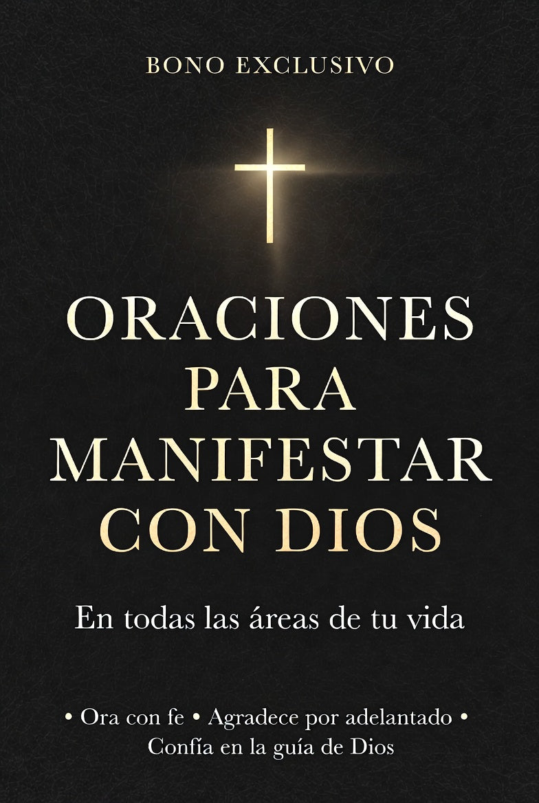Ebook Manifiesta con Dios + 2 🎁 Diario de Manifestación y Oración de Manifestación