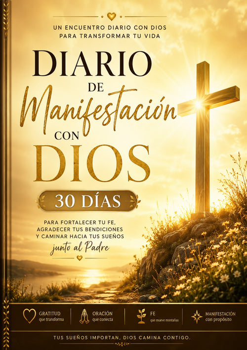 Ebook Manifiesta con Dios + 2 🎁 Diario de Manifestación y Oración de Manifestación
