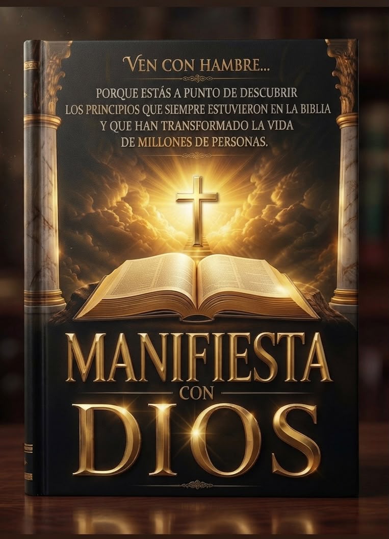 Ebook Manifiesta con Dios + 2 🎁 Diario de Manifestación y Oración de Manifestación